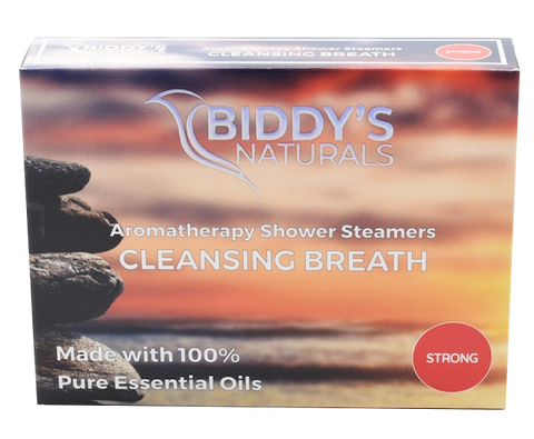 Eucalyptus Lavender & Rosemary CLEANSING BREATH Shower Steamers 2-Pk
