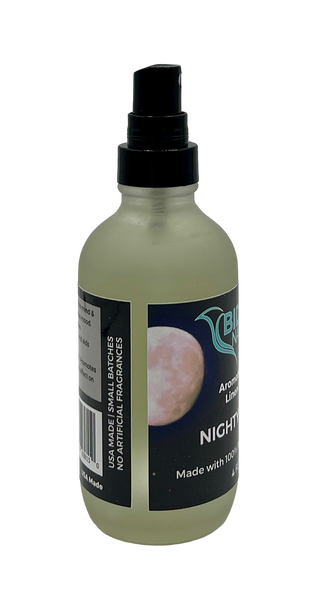 Bergamot, Lavender & Marjoram NIGHTY NIGHT Linen Spray made with 100% Pure Essential Oils