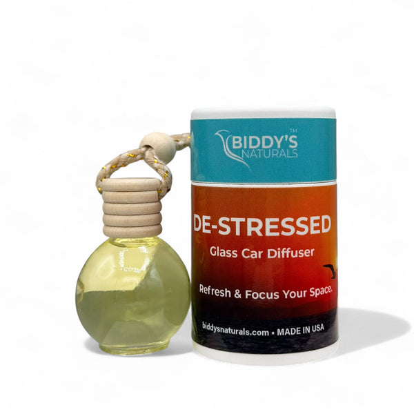 De-Stressed Glass Car Diffuser