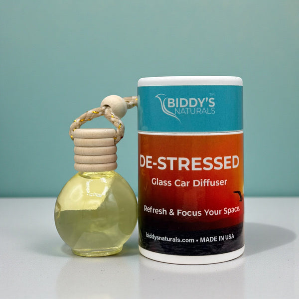 De-Stressed Glass Car Diffuser