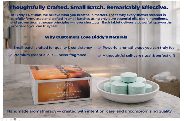 Cold Snap Shower Steamers 12-Pack    ***STRONG***