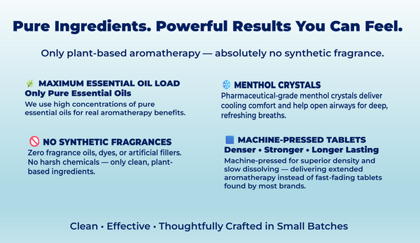 Menthol Shower Steamers 12-Pack  ***STRONG***