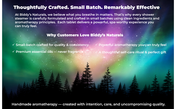 Northern Lights Shower Steamers 12-Pack  **MEDIUM**