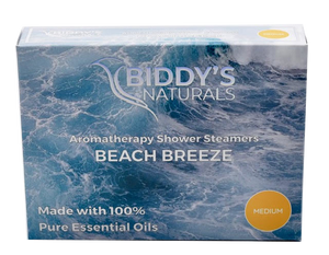 Eucalyptus, Lavender, Lime & Rosemary BEACH BREEZE Shower Steamers Aromatherapy 2-Pack made with 100% Pure Essential Oils