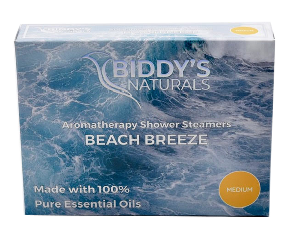 Eucalyptus, Lavender, Lime & Rosemary BEACH BREEZE Shower Steamers Aromatherapy 2-Pack made with 100% Pure Essential Oils