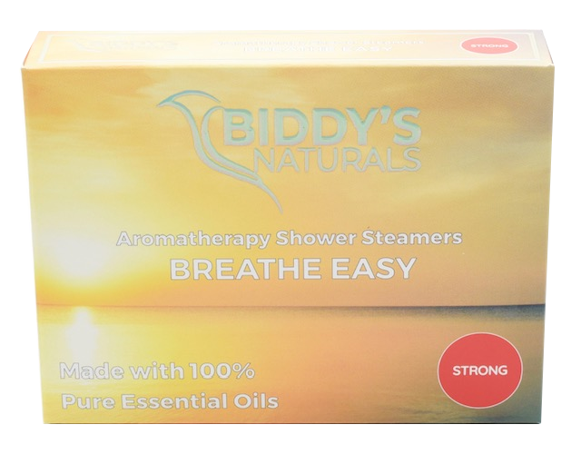 Breathe Easy Shower Steamers Aromatherapy 2-Pack made with 100% Pure Essential Oils Reviving Decongesting Clear Breathing Extra Strong